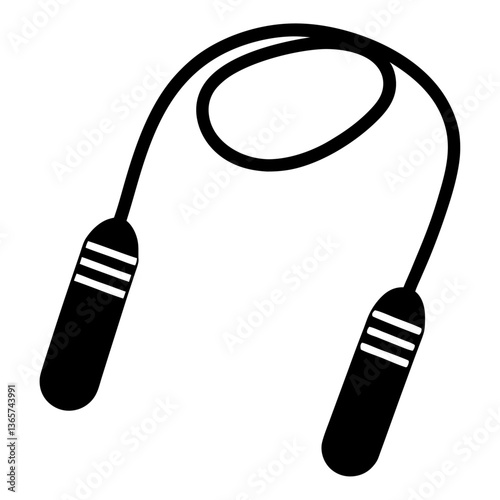 A jump rope icon for cardio exercises.