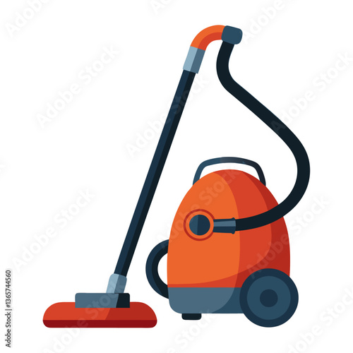 vacuum cleaner on white background