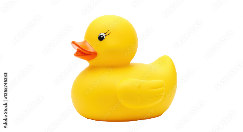 Isolated Rubber Duck Isolated Rubber Duck