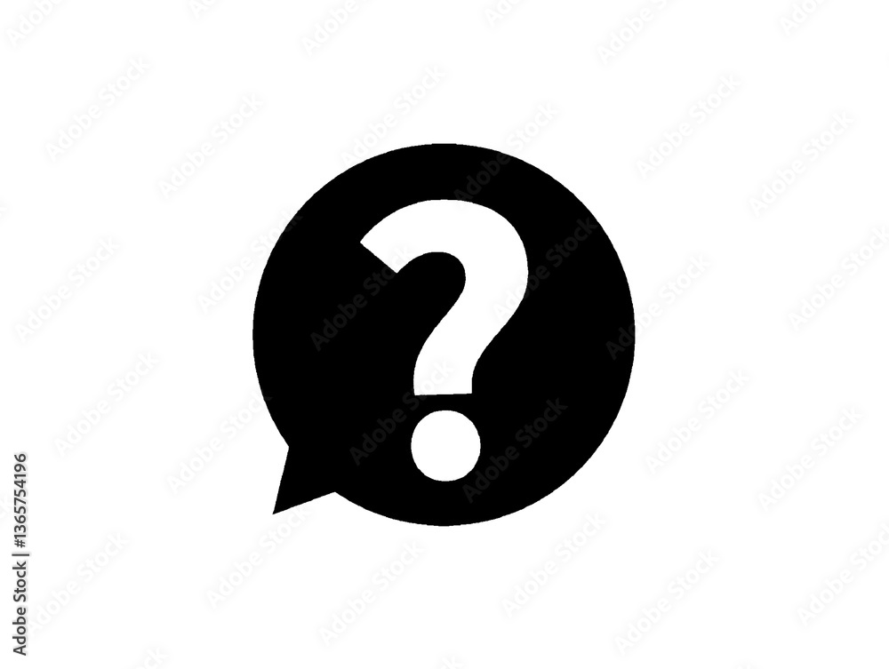 The white background in the image is an illustration of a black background with a quotation mark inside, a white question mark, used as an illustration in various artworks. The white background in the image is an illustration of a black background with a quotation mark inside, a white question mark, used as an illustration in various artworks.