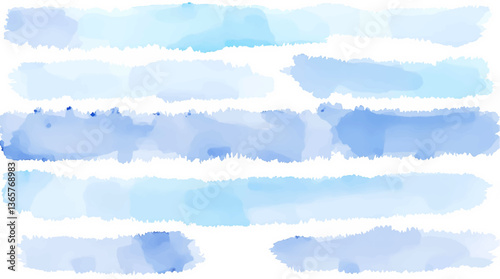 Watercolor Blue background