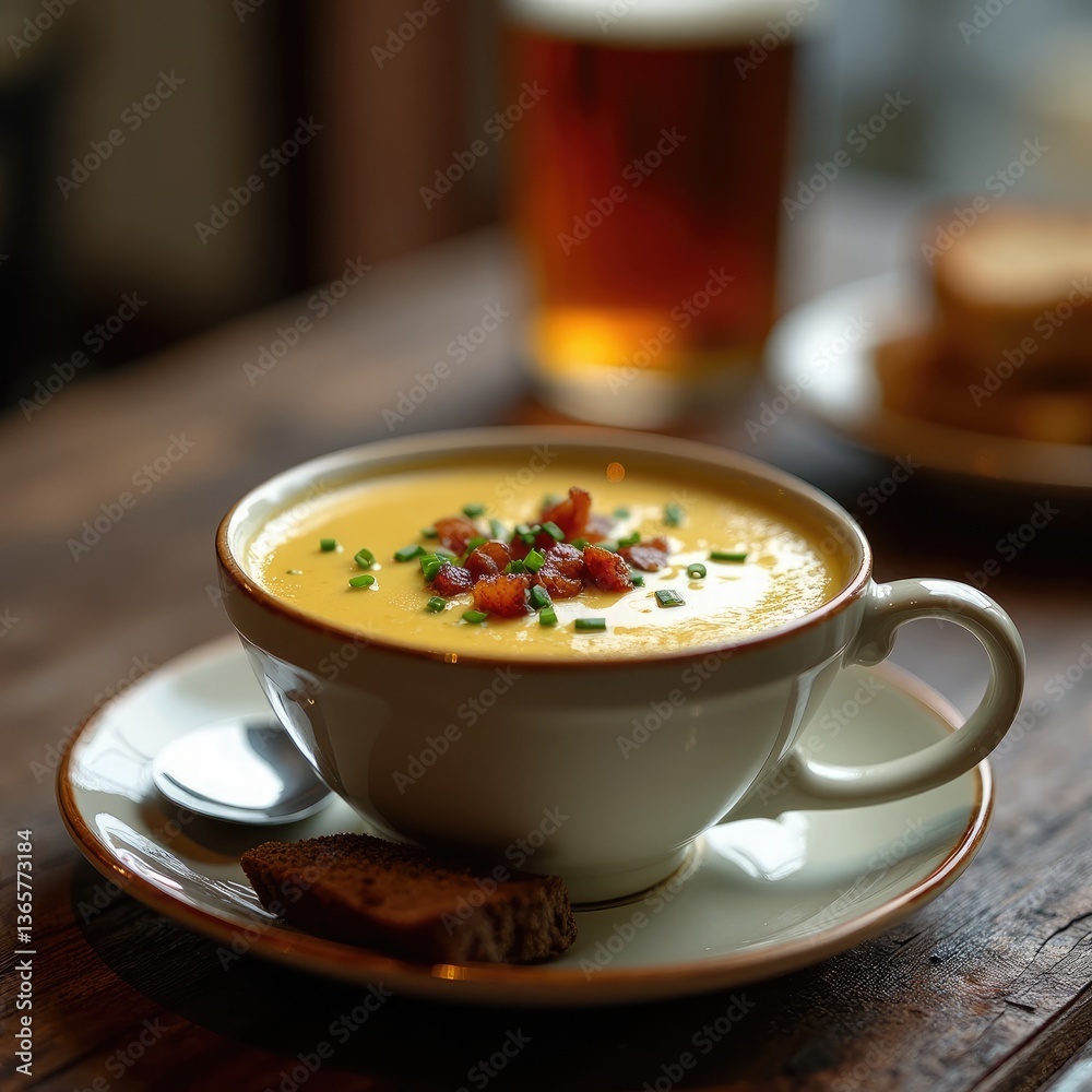 Mosterdsoep Mustard Soup Cup, Dutch Food Mosterdsoep Mustard Soup Cup, Dutch Food