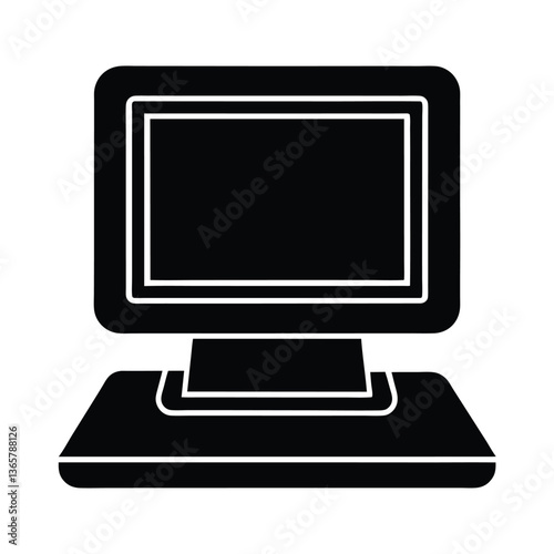 vector computer monitor