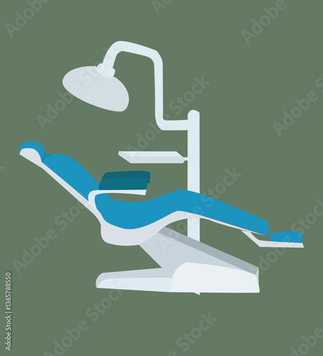Dentist chair icon. Dental chair, dentists chair