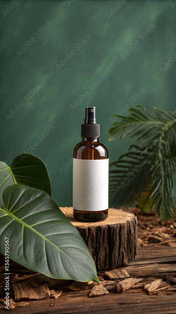 Fototapeta premium bottle of essential oil