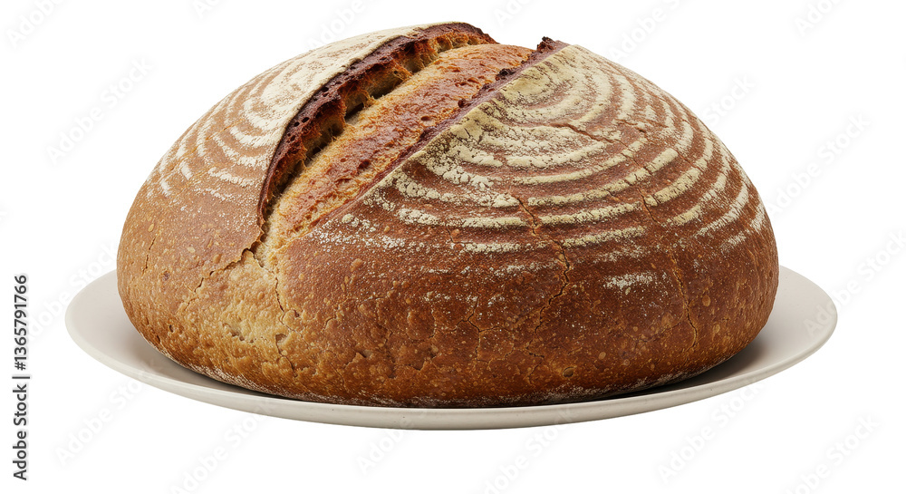 Isolated Sourdough Bread Isolated Sourdough Bread