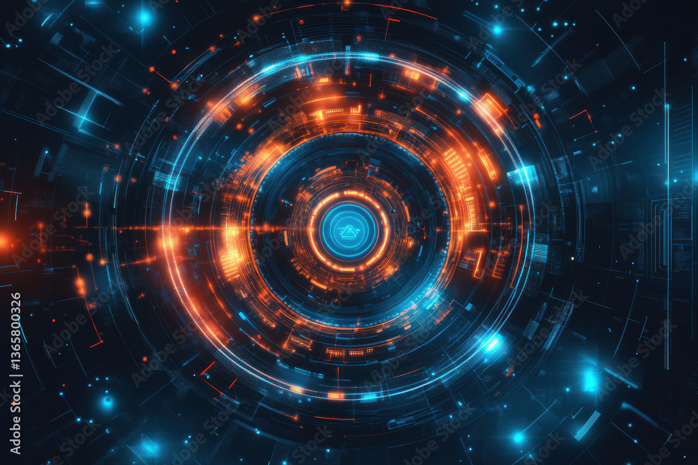 Abstract technology background Ideal for neural network cybersecurity Abstract technology background Ideal for neural network cybersecurity