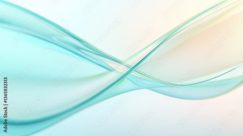 Elegant flowing waves abstract background design digital art soft colors artistic concept Elegant flowing waves abstract background design digital art soft colors artistic concept