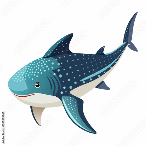Whale Shark Vector | Fish Illustration for Digital Use