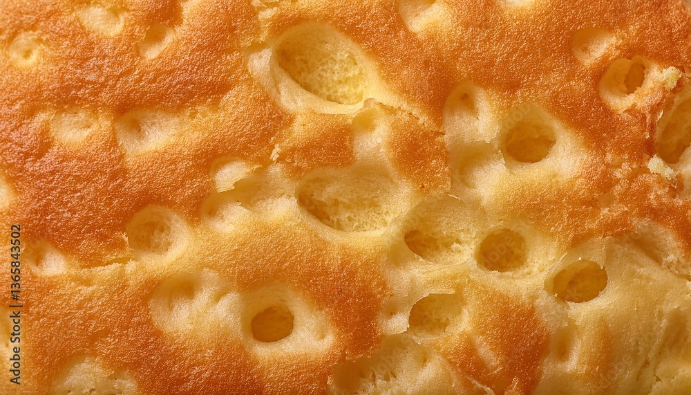 extreme closeup top view of soft golden sponge cake texture with natural air bubbles and fluffy surface perfect for dessert background and bakery design
extreme closeup top view of soft golden sponge cake texture with natural air bubbles and fluffy surface perfect for dessert background and bakery design