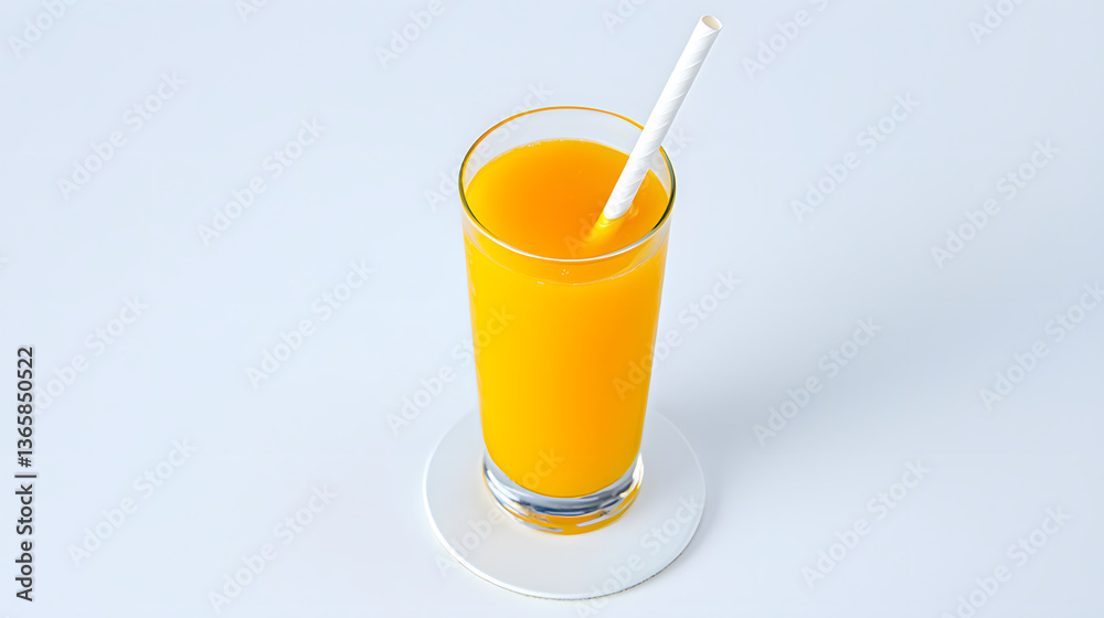 Orange juice in a glass with a white straw and an extender piece, perfect for refreshing drinks and summer-themed designs, showcasing vibrant citrus color and fresh appeal.
Orange juice in a glass with a white straw and an extender piece, perfect for refreshing drinks and summer-themed designs, showcasing vibrant citrus color and fresh appeal.