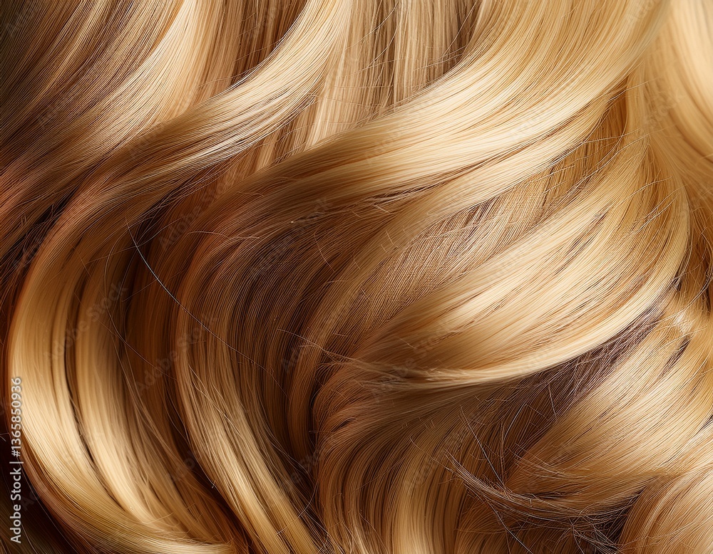 blonde hair shimmering in close up blonde hair shimmering in close up