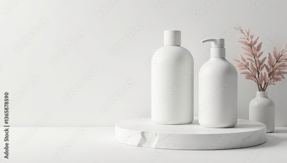 Sleek minimalist product display on pure white , light, graphic, visual Sleek minimalist product display on pure white , light, graphic, visual