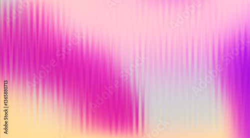 Vector Blurred holographic gradient background. Ribbed glass texture.