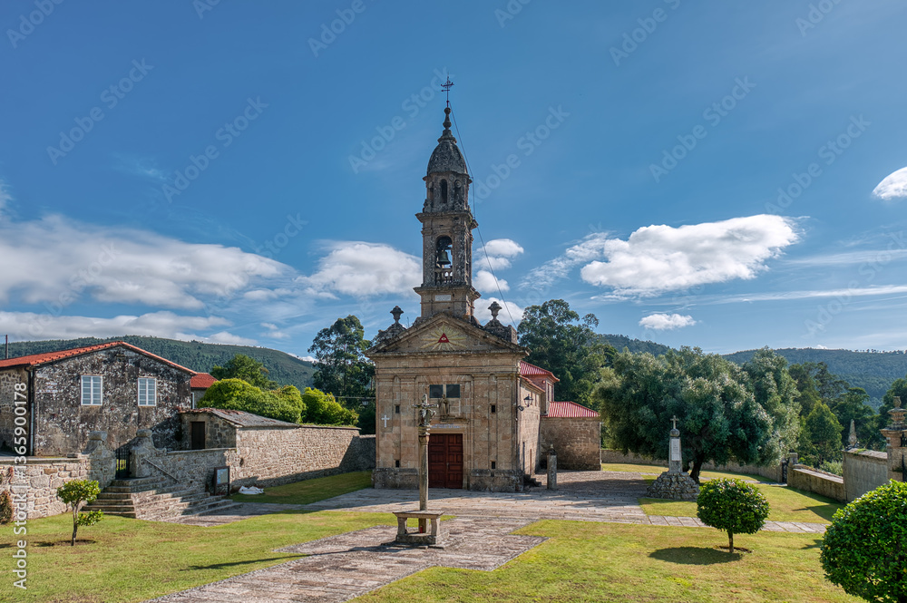 Ames is a Spanish municipality in the province of A Coruña, in the autonomous community of Galicia. It borders Santiago de Compostela.