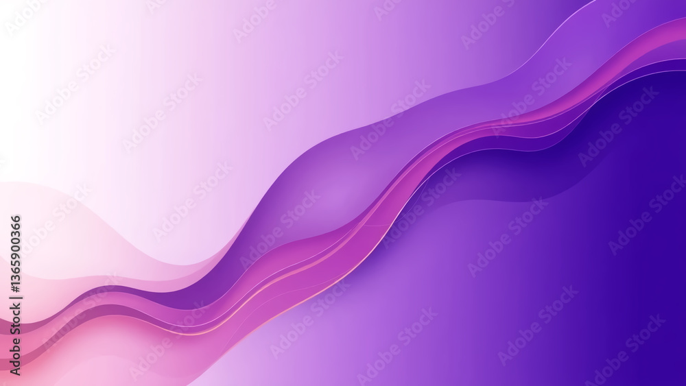 Naklejka premium abstract pink background with waves