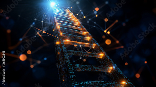 Futuristic digital transformation leadership in corporate organizations embracing innovation and technology