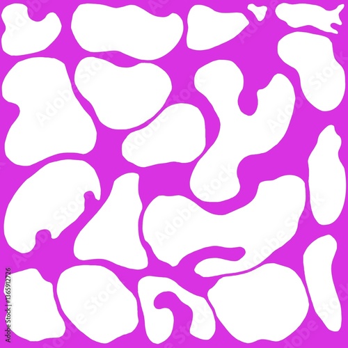 abstraction pink background with white spots
