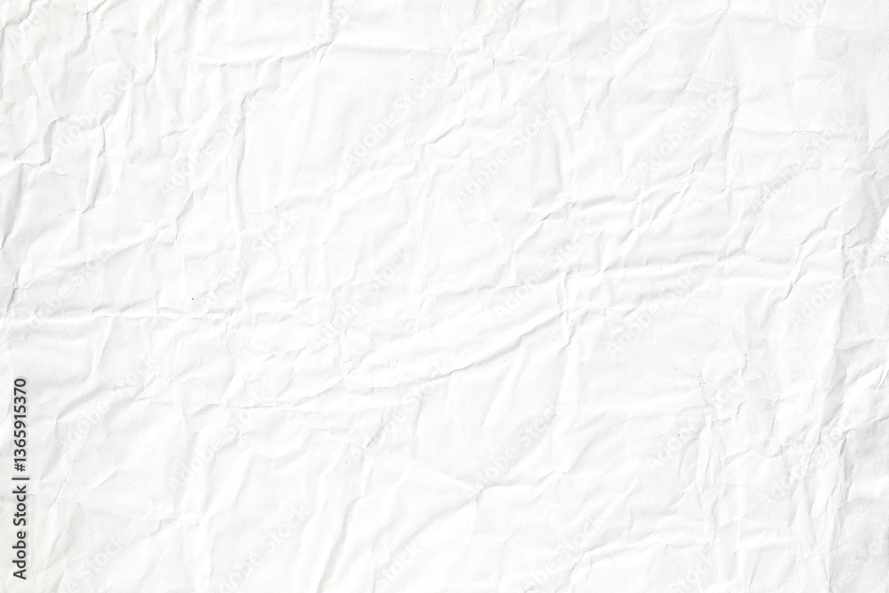 crumpled White paper material texture background crumpled White paper material texture background