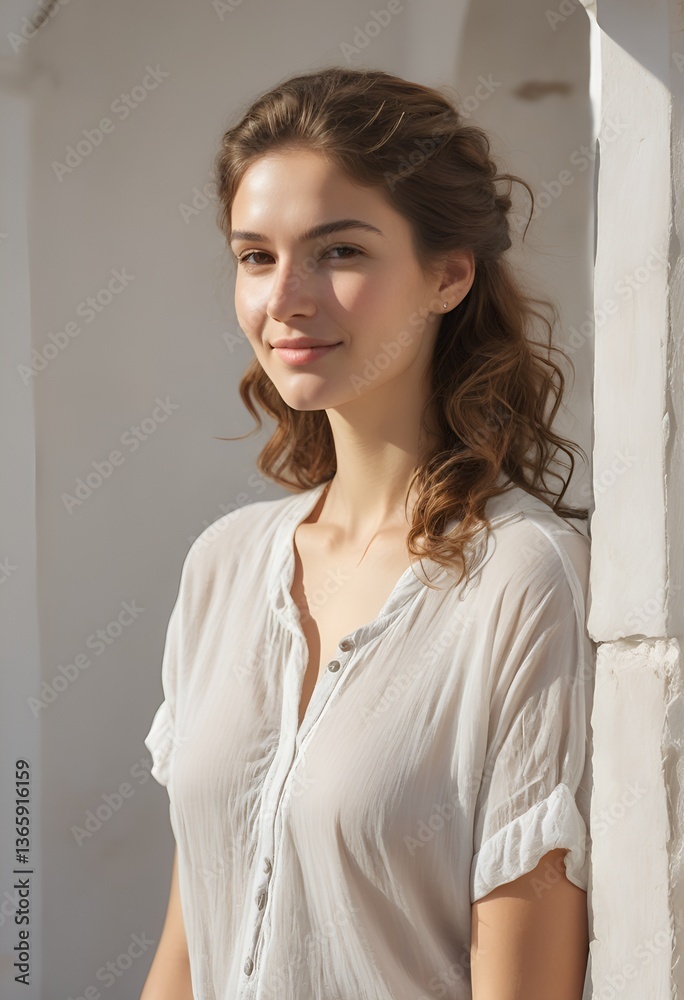 Genuine Greek Style: Capturing Casual Elegance with Natural Light