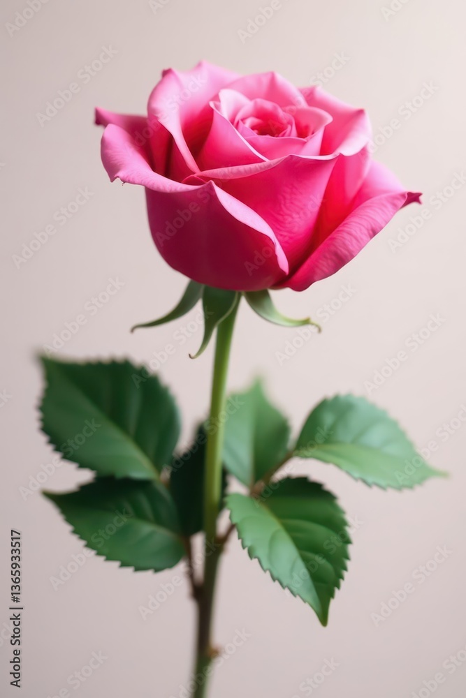 Single pink rose, vibrant color, elegant curves , beautiful, pink rose, flower Single pink rose, vibrant color, elegant curves , beautiful, pink rose, flower
