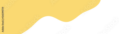 yellow melt butter. wavy background for advertising banner. flat style melting mustard. melting mustard isolated on white background. abstract wavy background. melted mayonnaise illustration.