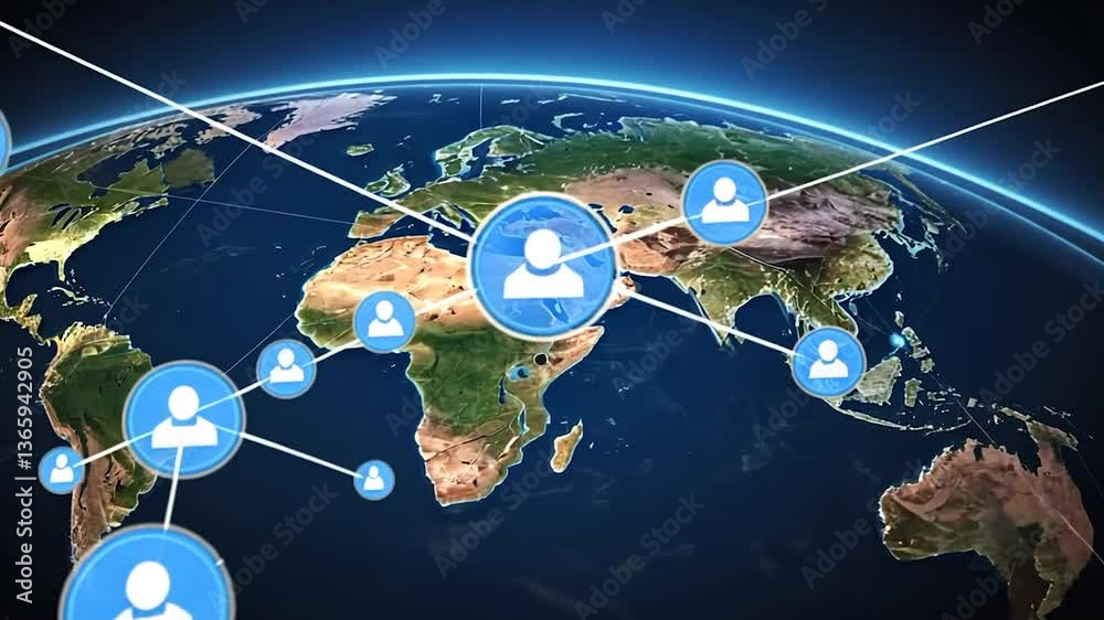 Global Connectivity Network: Connecting People Around the World digitally