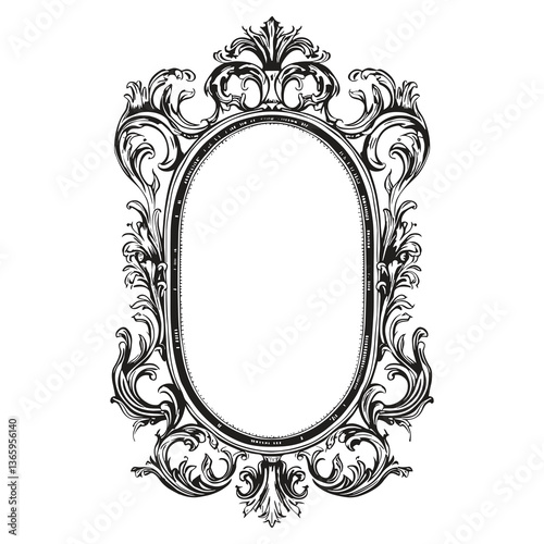 Elegant Ornate Vintage Frame Design