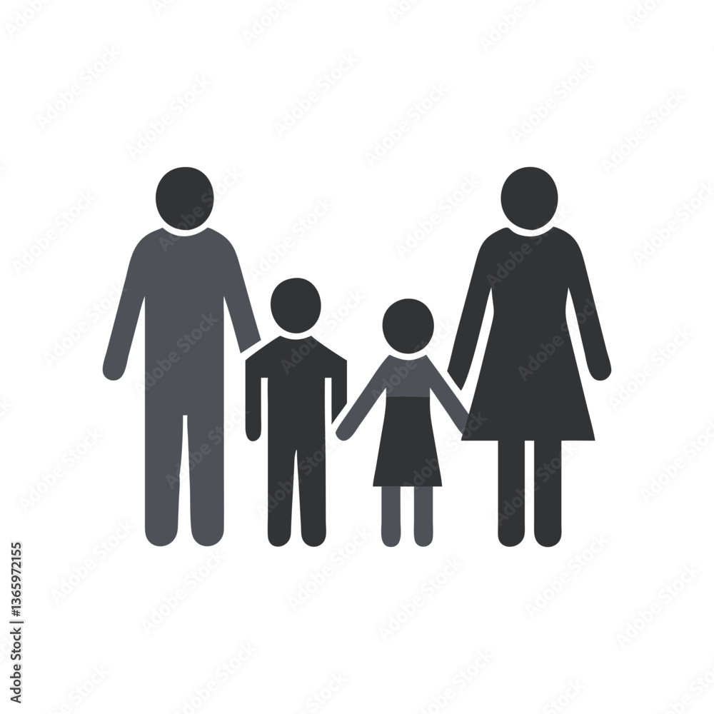 Community best solid icon vector illustration Community best solid icon vector illustration