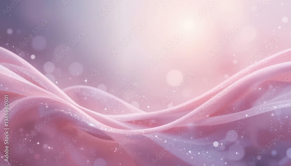 Flowing pink silk fabric abstract art gentle indoor setting soft lighting dreamy atmosphere serene vibe for visual inspiration Flowing pink silk fabric abstract art gentle indoor setting soft lighting dreamy atmosphere serene vibe for visual inspiration