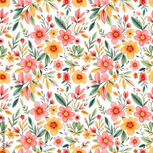 Seamless four-pattern designs are interconnected for an enhanced visual appeal. Additionally, seamless single-piece design is also available on this website for your convenience.