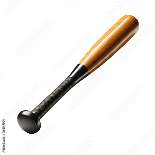 softball bat isolated on a white background