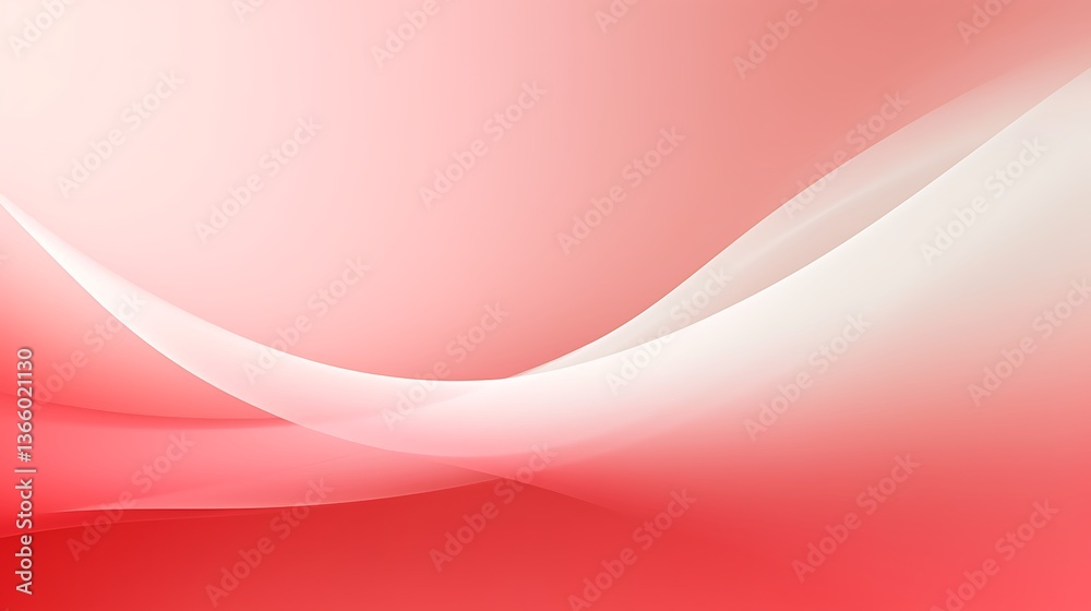 Abstract Red And White Wave Design Background Abstract Red And White Wave Design Background