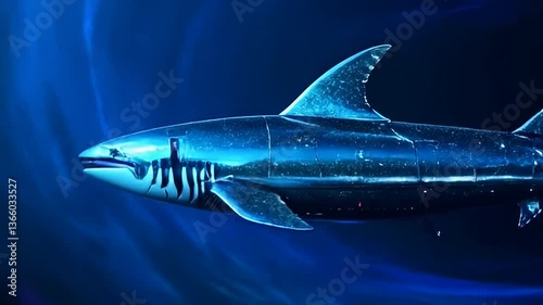 AI Shark to Stealth Submarine, 4K Deep-Sea Luxury Loop, Non-Branded Marine Tech