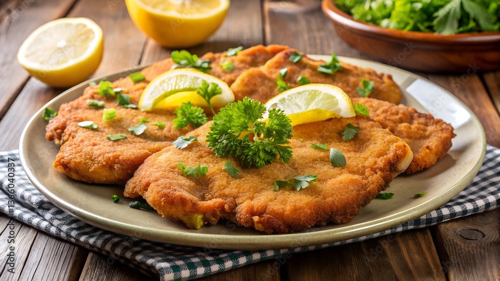 Schnitzel. Schnitzel.