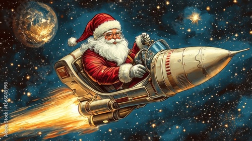 Santa's Speedy Delivery: A Space Odyssey Christmas