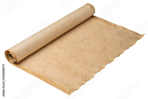 Rolled Aged Paper Texture