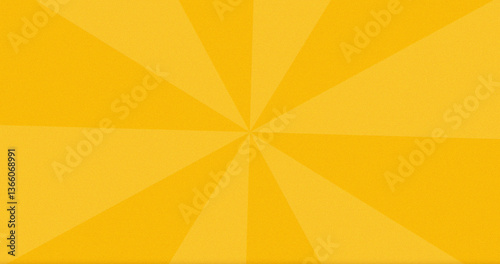 Abstract Yellow Sunburst Radial Lines Pattern Background Texture Design Graphic Art Image