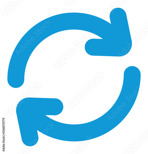 Reload circular arrows icon