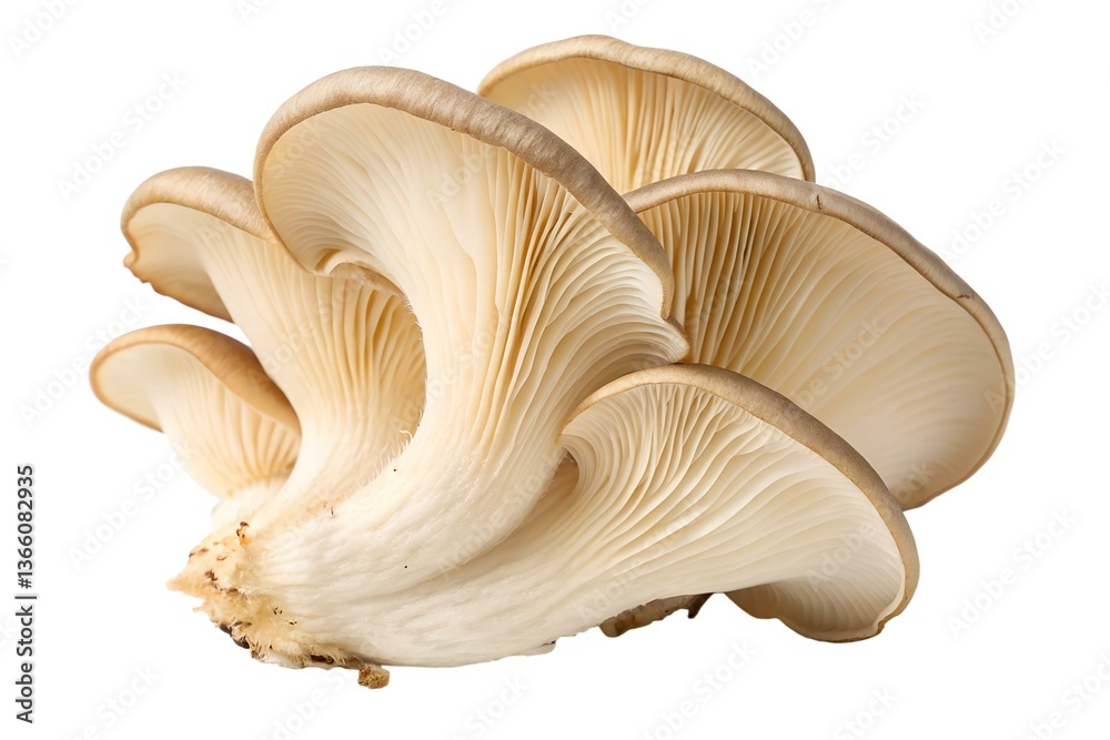 Oyster Mushrooms Close-up Oyster Mushrooms Close-up