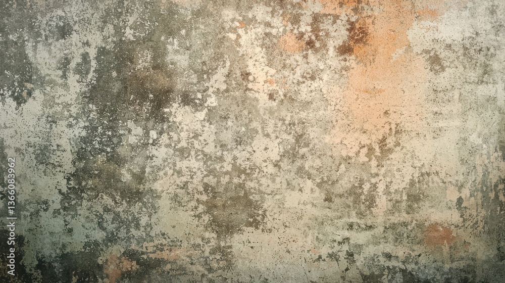 Fototapeta premium Abstract surface vintage wall decoration rough grunge texture background design.