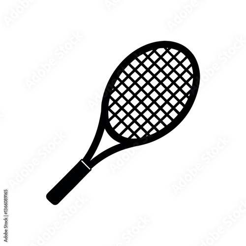 tennis racket and ball