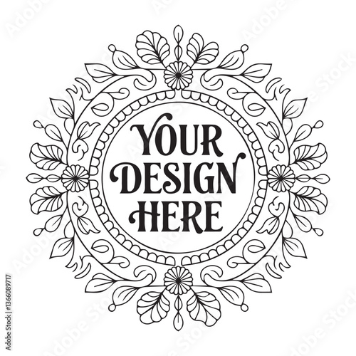 Your Design Here awesome typography t-shirt design