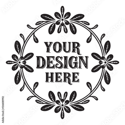 Your Design Here awesome typography t-shirt design