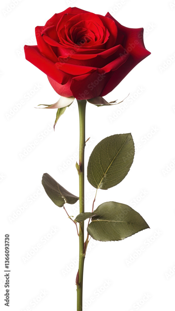 Fototapeta premium PNG Red rose flower photography botanical.