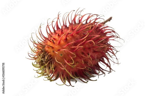 Rambutan fruit close-up