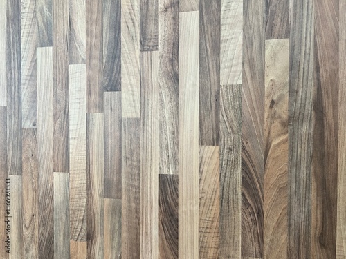 old wood texture for floor and wall as backdrop or wallpaper with dark and light nut wood