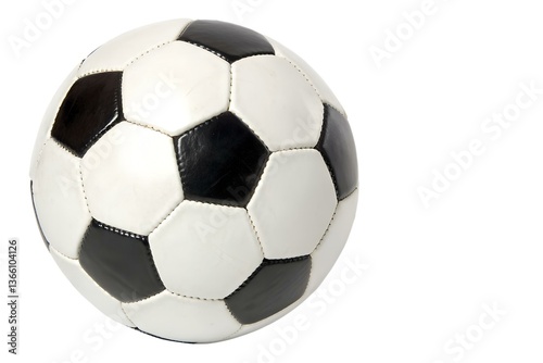 Classic Black and White Soccer Ball
