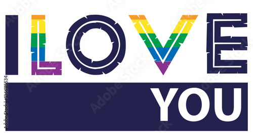 I love you, Gay artwork design is meant to express emotions, feelings, or to impress someone with joy and happiness.