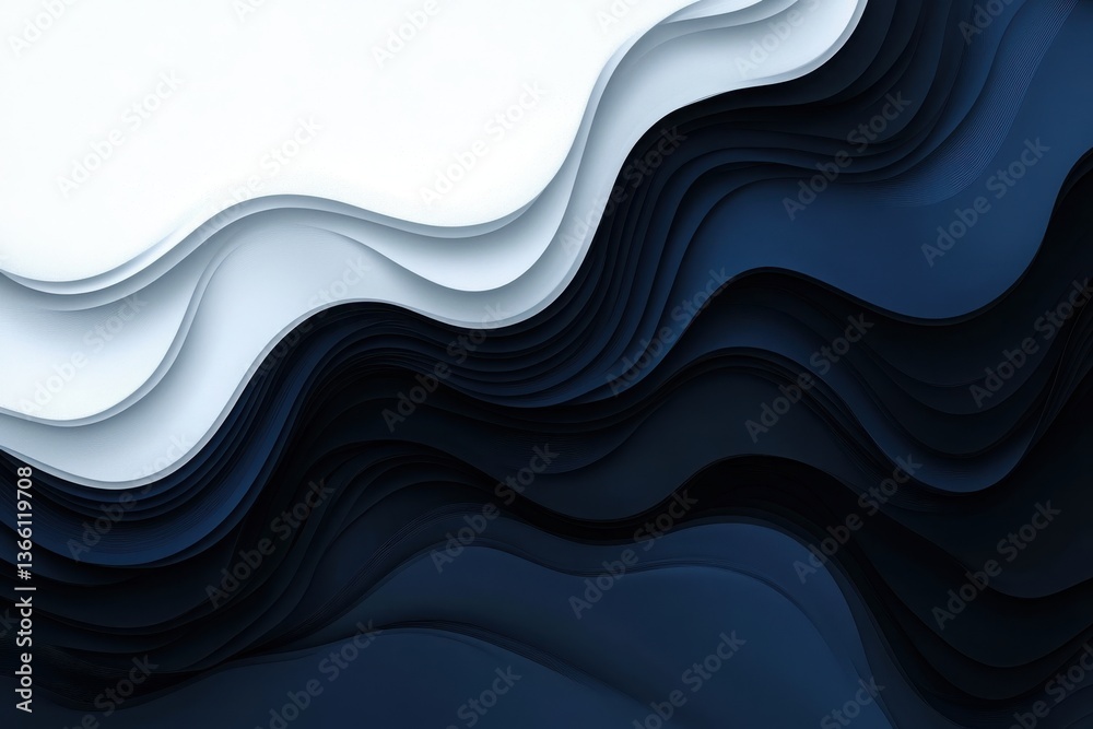 Obraz premium Abstract dark gray white background blue black color grainy texture gradient web header banner design copy space